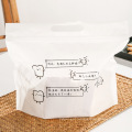 Custom printed Ziplock Sliced Bread Bakery Food Packaging Bag Toast Bread Bag